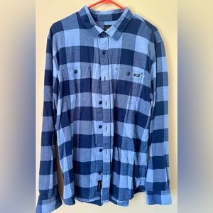 Men’s XL slim fit Vans flannel #flannel #vans